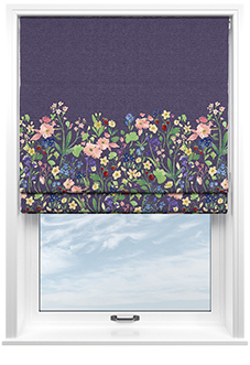 Bluebellgray Berneray, Midnight - Twist&Fit Roman Blind